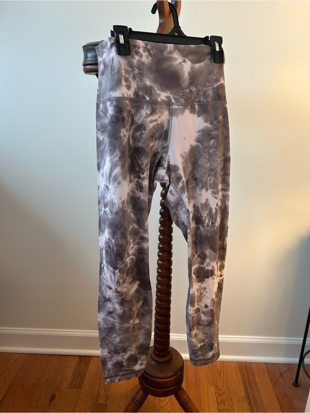 lululemon athletica Gray Tie-Dye High-Rise Leggings